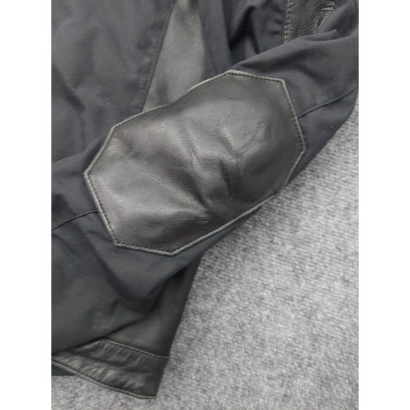 Polaris leather Motorcycle Jacket Mens Large Black Hein Gericke Biker Moto - Picture 9 of 16